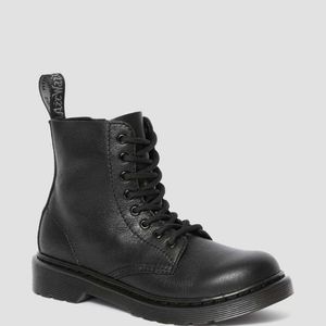 DOC MARTENS -  Jr. 1460 Pascal Lace-up w/zipper boots - Size 1
